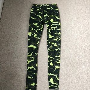 Camo yoga pants